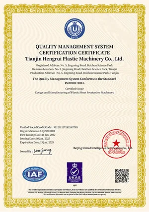 ISO 9001 Certification