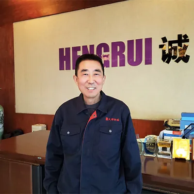 Mr. Wei Liguo, Chairman and General Manager of Tianjin Hengrui Plastic Machinery