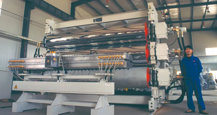 Vertical Calender PVC Sheet Extrusion Line