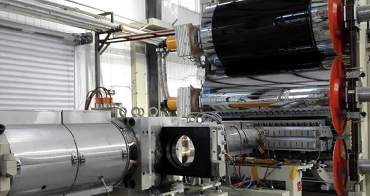 Extruded Geogrid Production Line