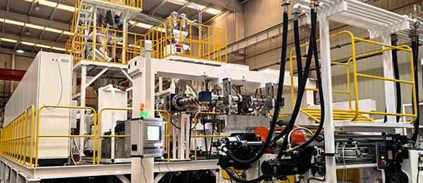 Twin-Screw PET Sheet Extrusion Line