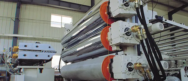 Vertical Calender PVC Sheet Extrusion Line
